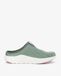 Hot Viking Balance Mule W Green/Old Rose