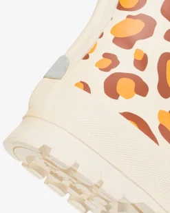 Viking Jolly Print Rubber Boots Cream