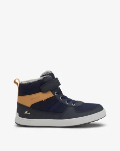 Clearance Viking Lucas Mid WP Warm Jr Navy/Honey