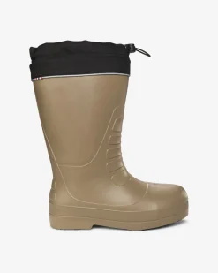 Hot Viking Norse Tall Boot Dark Natural/Black