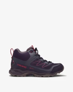 Outlet Viking Tind Mid GTX Hiking Mid Grey / Ruby Red
