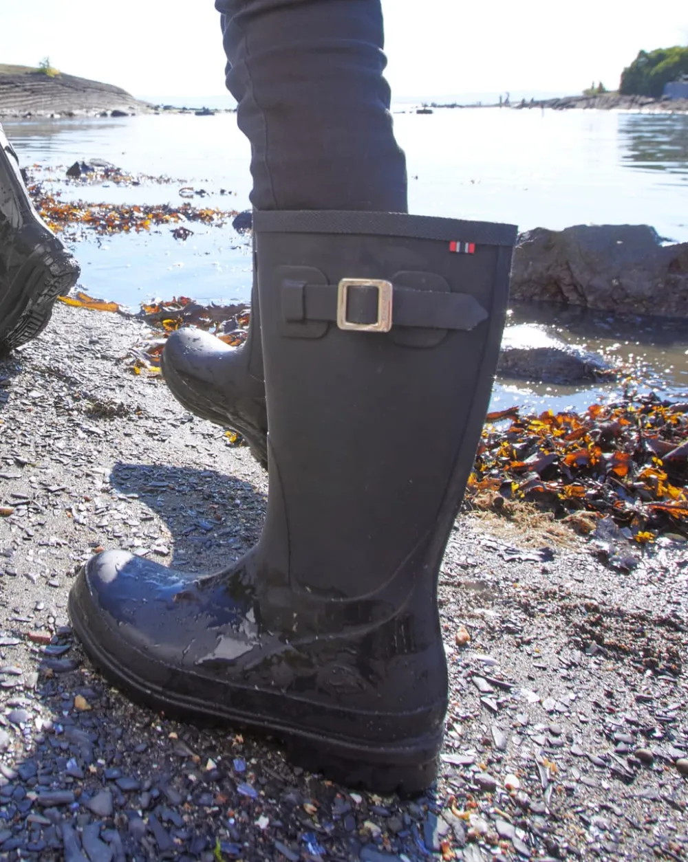 Hot Viking Vendela Black Rubber Boot