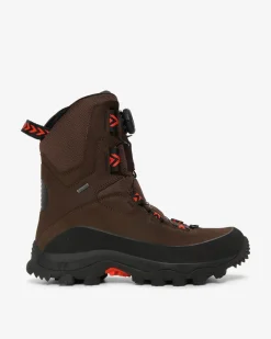 Hot Viking Villrein High GTX BOA Hunting Boot Dark Brown/Red