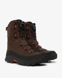 Hot Viking Villrein High GTX BOA Hunting Boot Dark Brown/Red